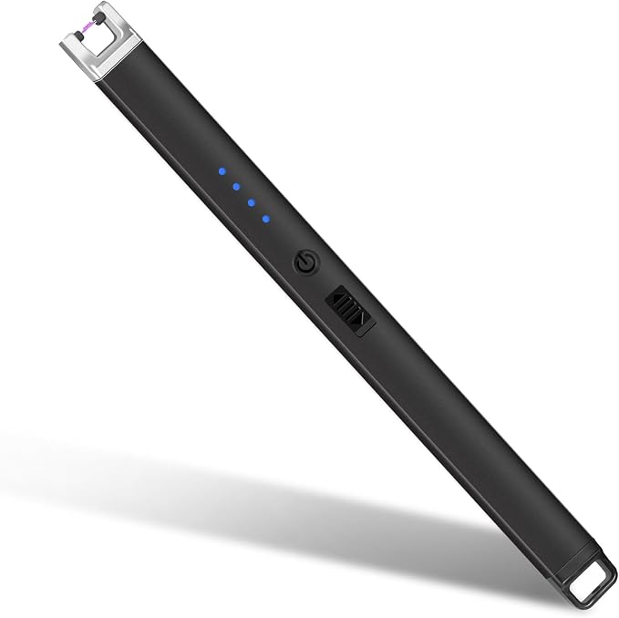 OFERTA 2x1 Encendedor Eléctrico Recargable USB-C Plasma ™ Anti-Falso-Toque y Pantalla LED