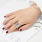 Anillo y pulsera 2 en 1 | Retráctil  transformación, joyería elegante única regalos