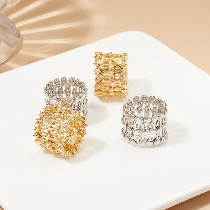 Anillo y pulsera 2 en 1 | Retráctil  transformación, joyería elegante única regalos