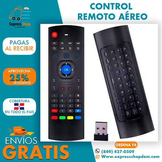 Air Mouse™ Control Remoto Inalámbrico para Smart TV