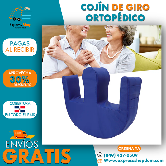 SILVERCRATE™ COJIN DE GIRO ORTOPÉDICO