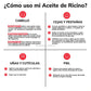 BARUBT | Aceite de Ricino Orgánico, para Pestañas, Cejas, Cabello, y Uñas Nutritivo