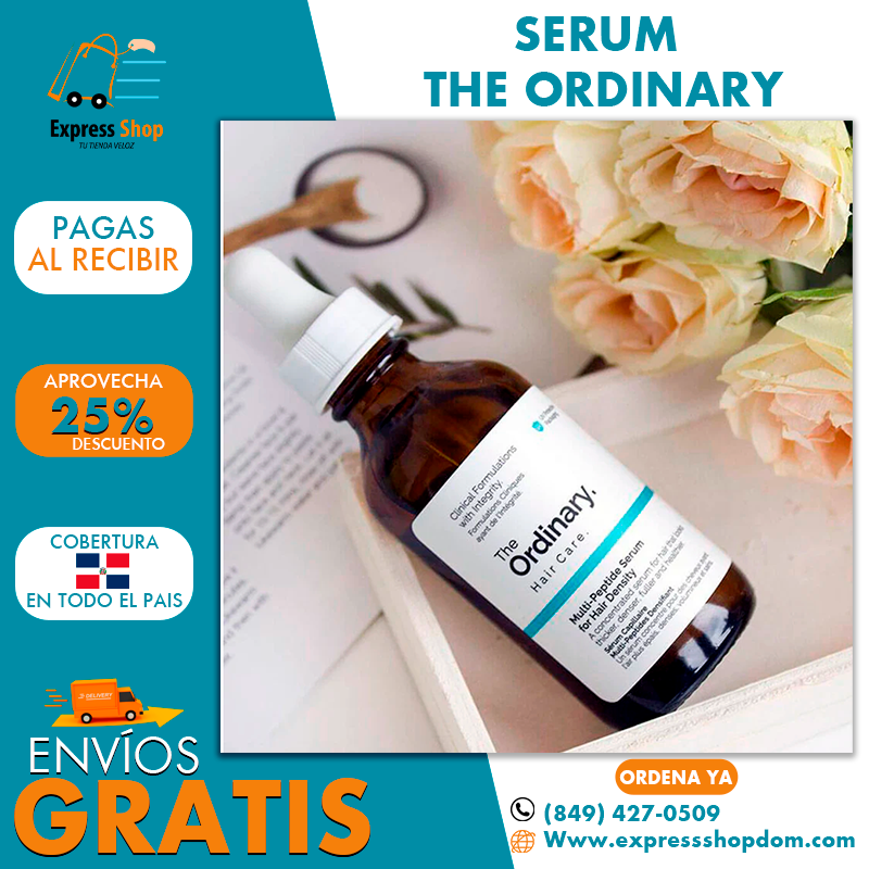 2x1 Oferta- Serum Crecimiento de Cabello Multipeptido Ordinary™