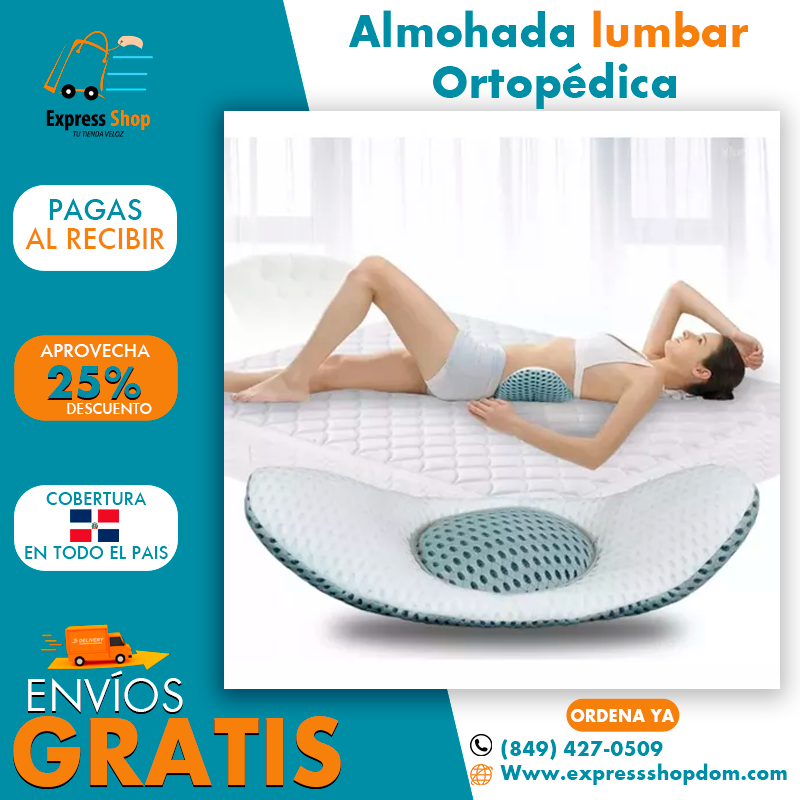 COMFY™ ALMOHADA ERGONÓMICA PARA APOYO LUMBAR